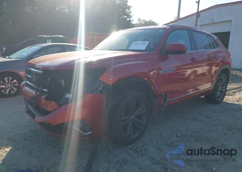 2020 Volkswagen Atlas Cross Sport 3.6L V6 Se W/Technology/3.6L V6 Se W/Technology R-Line z USA, uszkodzony, nr VIN 1V2YE2CA1LC226585